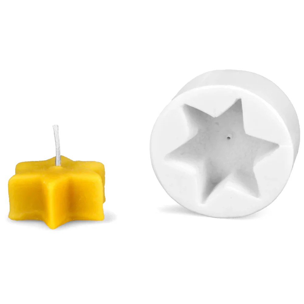 Stampo per candeline a forma di stella