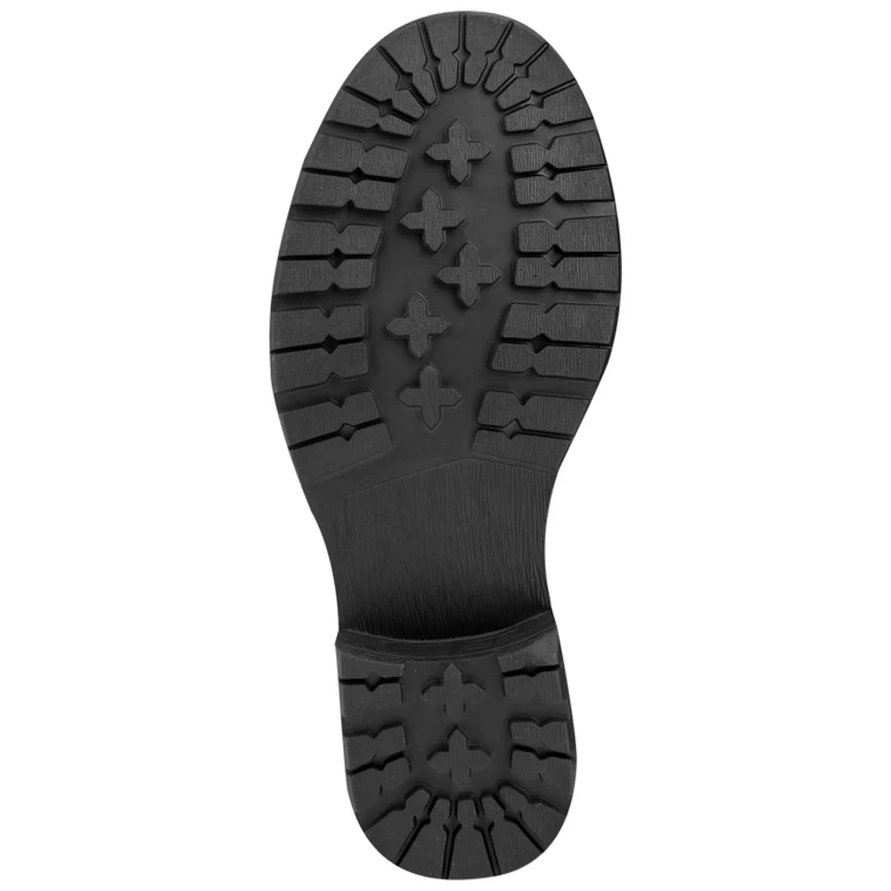 Stivaletti Jodhpur Invernali Bambini Pelle Caldi Antiscivolo - Nero/argento - Image 2