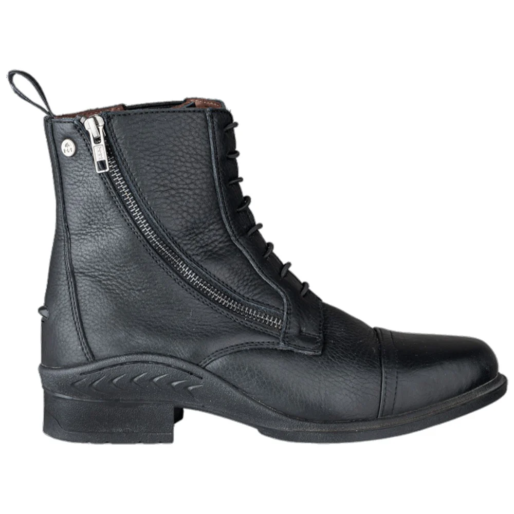 Stivaletti Jodhpur Newcastle Pelle Morbida Equitazione Comfort Nero - Image 2