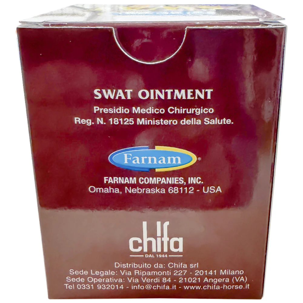 SWAT Mosche Unguento Repellente per Mosche Clear e Originale per Cavalli 200g - Image 3