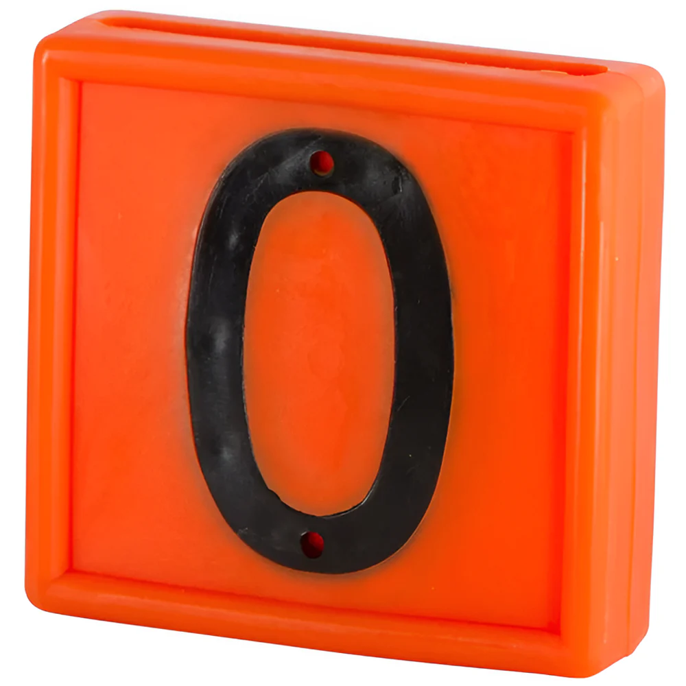 Tastierino numerico standard arancione