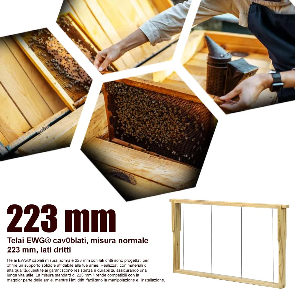 Telai EWG® cablati, misura normale 223 mm, lati dritti - Image 10