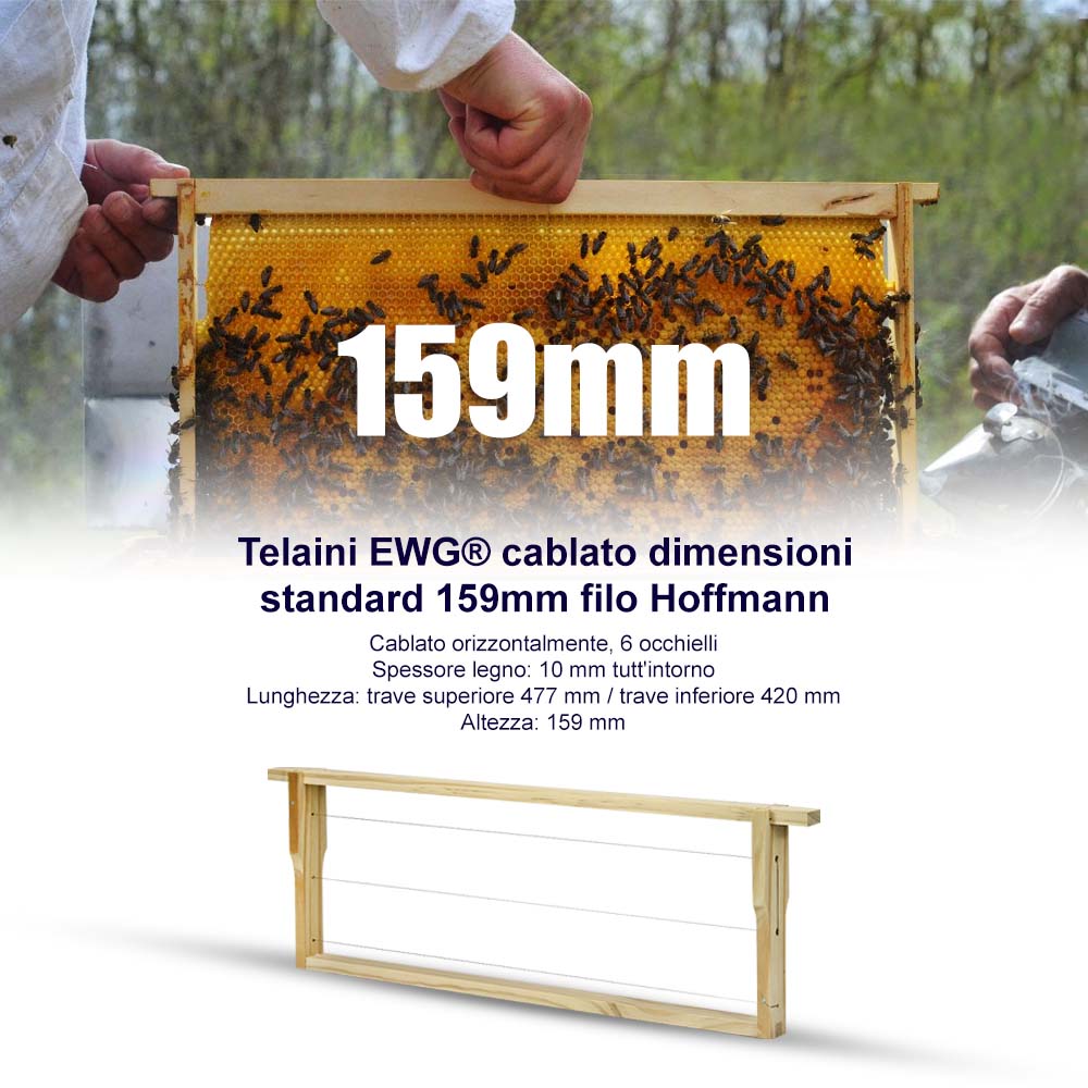 Telaini EWG® cablato dimensioni standard 159mm filo Hoffmann - Image 7