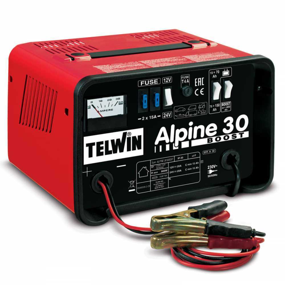 Telwin Alpine 30 Boost Caricabatterie e avviatore 230V 12-24V per auto e camion - Image 11