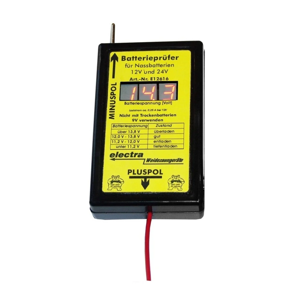 Tester Batteria Digitale 12-24V