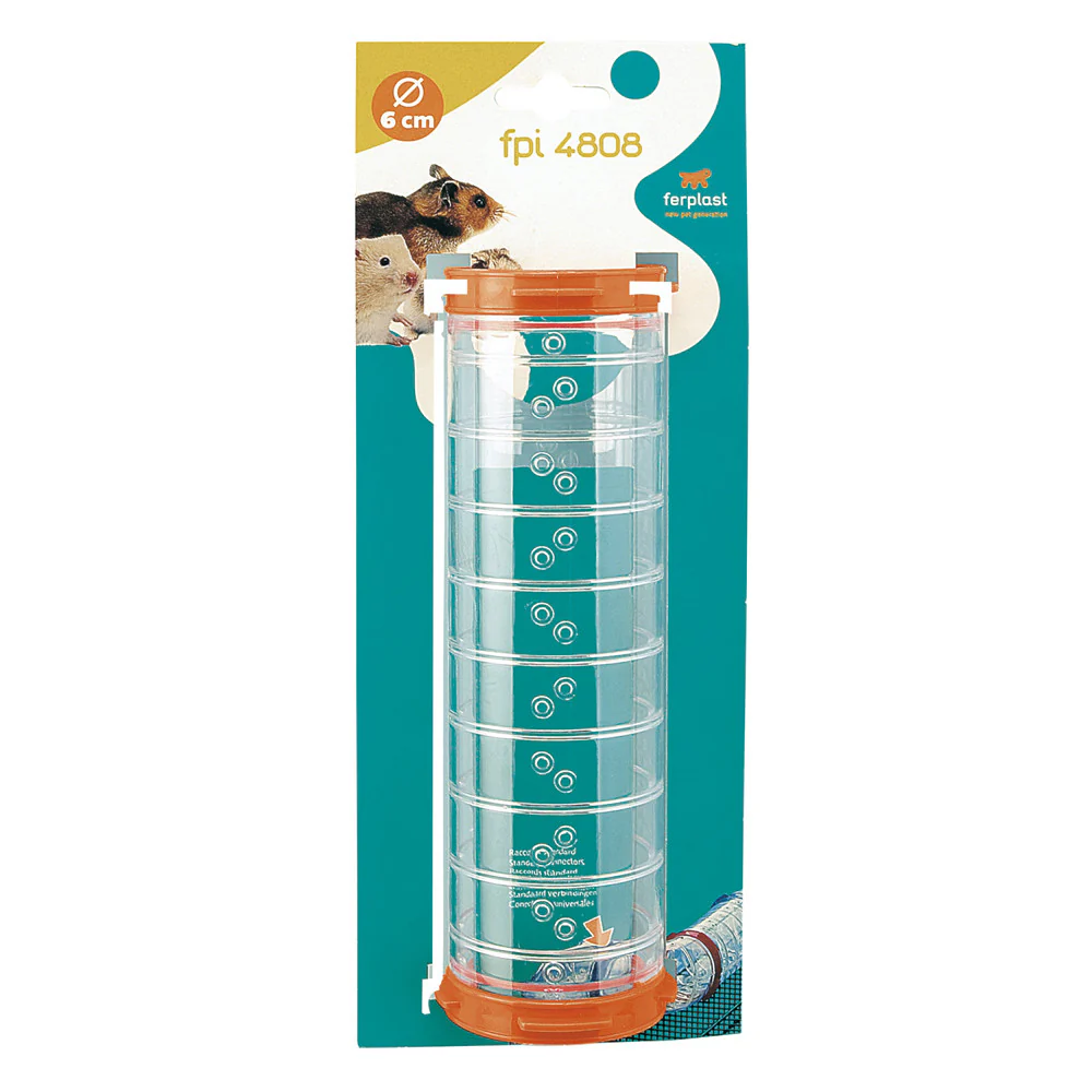 Tube FPI 4808 Tunnel per Criceti - Modulari in Plastica Trasparente - Image 2