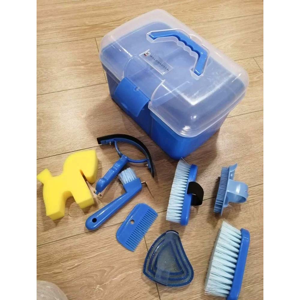 Valigetta per set di pulizia blu - Image 4