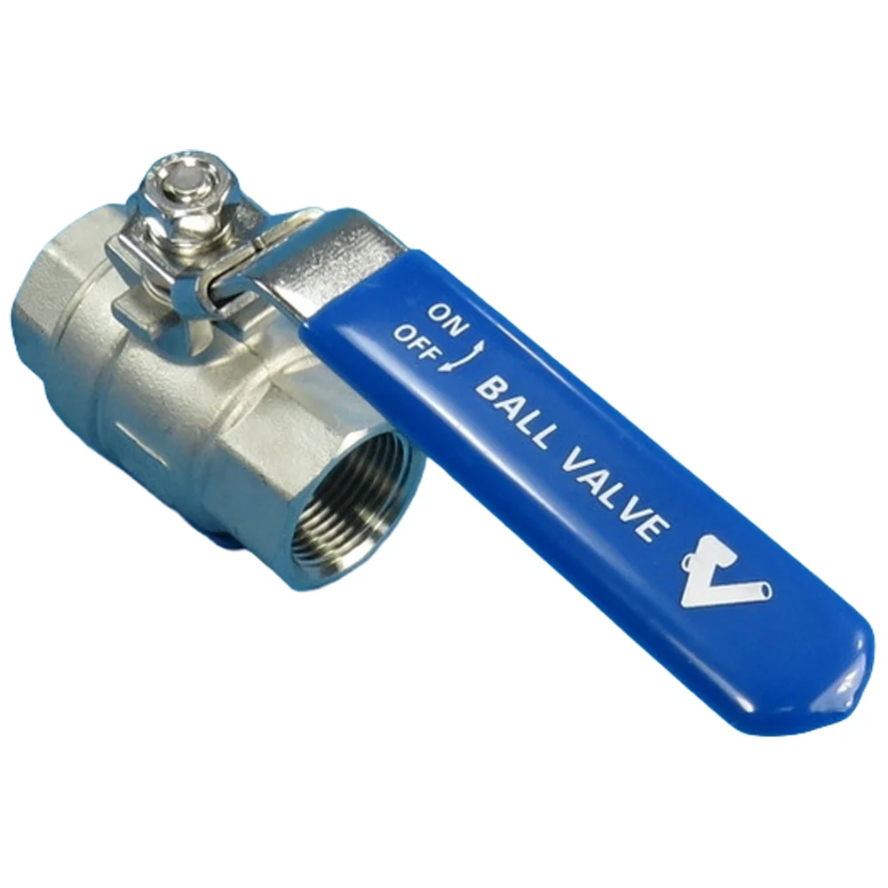 Valvola a sfera in acciaio inox 1" / 1" 1/2 - Accessorio per mungitura - Image 3