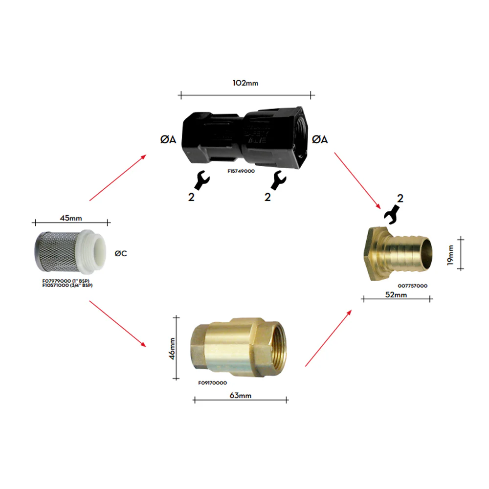 Valvola di Fondo Innovativa per Tubazioni di Aspirazione Carburante - Image 6