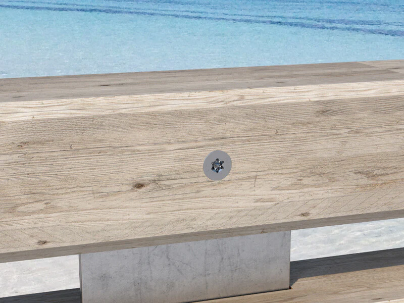 Vite autoforante per legno-metallo SBS - 6,3mm x 60mm 100 pz - Image 3