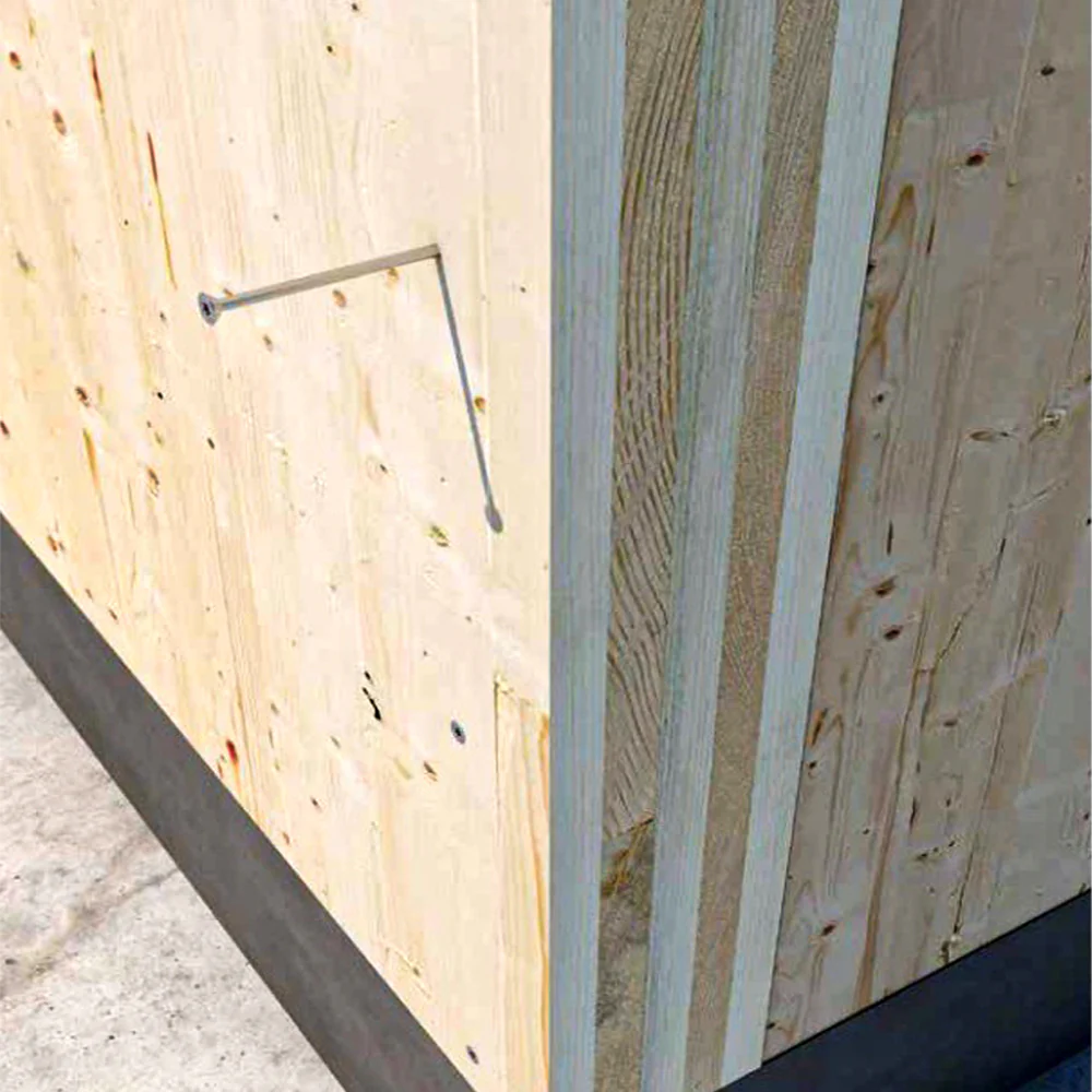 Viti da Costruzione in Legno SNK – 100 Pz, Bianche, Testa Svasata, Alta Resistenza