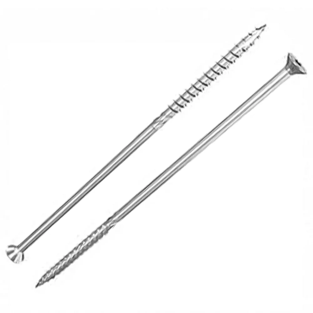 Viti da Costruzione in Legno SNK – 100 Pz, Bianche, Testa Svasata, Alta Resistenza - Image 10