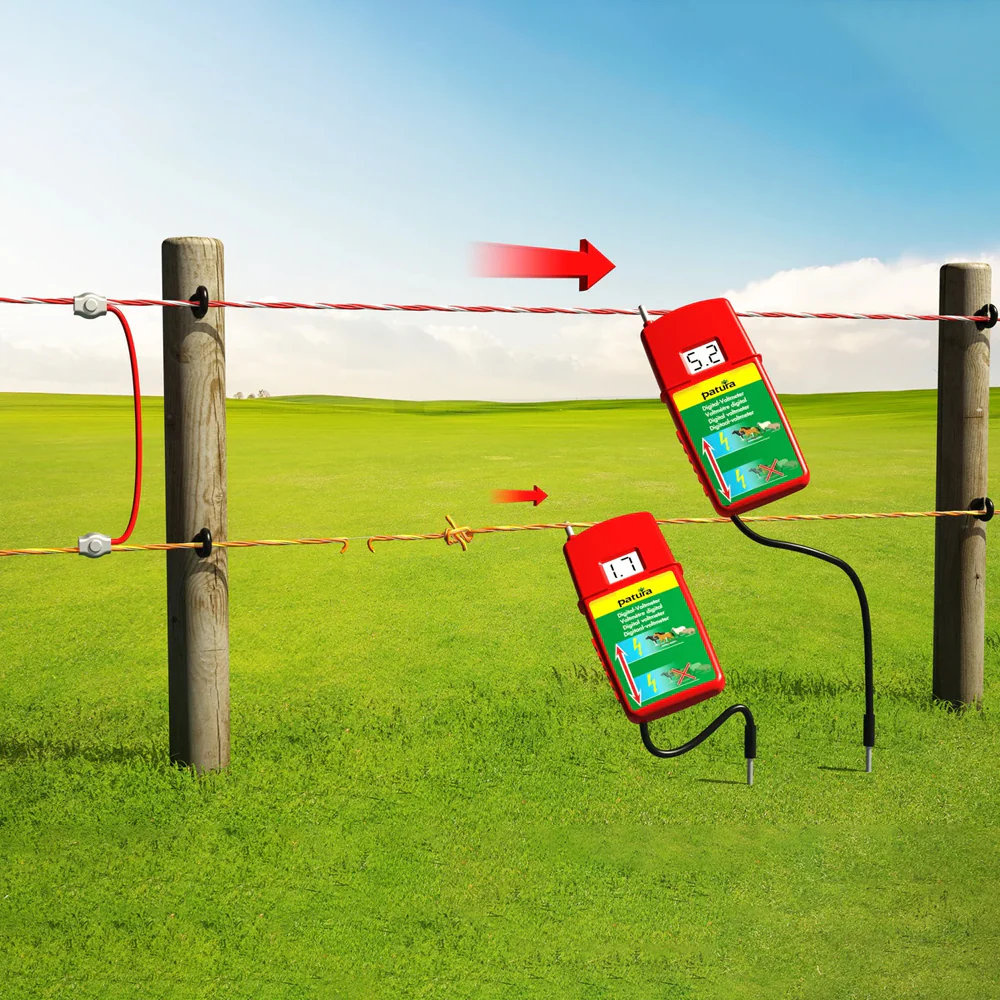 Voltmetro digitale con display di carico – volt per recinzioni elettriche - Image 3